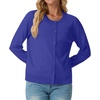 image:imageGRECERELLE Cardigan Sweaters for Women Lightweight 2026 Fall OutfitsBright Blue