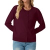 image:imageGRECERELLE Cardigan Sweaters for Women Lightweight 2026 Fall OutfitsBurgundy