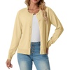 image:imageGRECERELLE Cardigan Sweaters for Women Lightweight 2026 Fall OutfitsButter Yellow