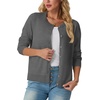image:imageGRECERELLE Cardigan Sweaters for Women Lightweight 2026 Fall OutfitsCharcoal