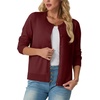 image:imageGRECERELLE Cardigan Sweaters for Women Lightweight 2026 Fall OutfitsCherry Red