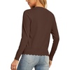 image:imageGRECERELLE Cardigan Sweaters for Women Lightweight 2026 Fall OutfitsCoffee