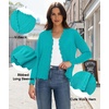 image:imageGRECERELLE Cardigan Sweaters for Women Lightweight 2026 Fall OutfitsCyan