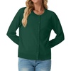 image:imageGRECERELLE Cardigan Sweaters for Women Lightweight 2026 Fall OutfitsCyan Green