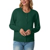 image:imageGRECERELLE Cardigan Sweaters for Women Lightweight 2026 Fall OutfitsCyan Green
