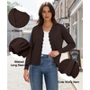 image:imageGRECERELLE Cardigan Sweaters for Women Lightweight 2026 Fall OutfitsDark Coffee
