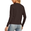 image:imageGRECERELLE Cardigan Sweaters for Women Lightweight 2026 Fall OutfitsDark Coffee