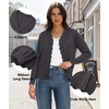 image:imageGRECERELLE Cardigan Sweaters for Women Lightweight 2026 Fall OutfitsDark Gray