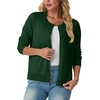 image:imageGRECERELLE Cardigan Sweaters for Women Lightweight 2026 Fall OutfitsDark Green