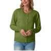 image:imageGRECERELLE Cardigan Sweaters for Women Lightweight 2026 Fall OutfitsDill Green
