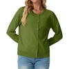 image:imageGRECERELLE Cardigan Sweaters for Women Lightweight 2026 Fall OutfitsDill Green
