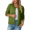 image:imageGRECERELLE Cardigan Sweaters for Women Lightweight 2026 Fall OutfitsDill Green
