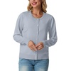 image:imageGRECERELLE Cardigan Sweaters for Women Lightweight 2026 Fall OutfitsGrey Blue