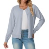 image:imageGRECERELLE Cardigan Sweaters for Women Lightweight 2026 Fall OutfitsGrey Blue