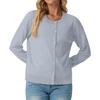 image:imageGRECERELLE Cardigan Sweaters for Women Lightweight 2026 Fall OutfitsGrey Blue