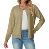 image:imageGRECERELLE Cardigan Sweaters for Women Lightweight 2026 Fall OutfitsKhaki
