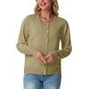 image:imageGRECERELLE Cardigan Sweaters for Women Lightweight 2026 Fall OutfitsKhaki