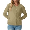 image:imageGRECERELLE Cardigan Sweaters for Women Lightweight 2026 Fall OutfitsKhaki