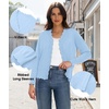 image:imageGRECERELLE Cardigan Sweaters for Women Lightweight 2026 Fall OutfitsLight Blue