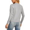 image:imageGRECERELLE Cardigan Sweaters for Women Lightweight 2026 Fall OutfitsLight Gray