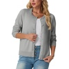 image:imageGRECERELLE Cardigan Sweaters for Women Lightweight 2026 Fall OutfitsLight Grey