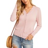 image:imageGRECERELLE Cardigan Sweaters for Women Lightweight 2026 Fall OutfitsLight Pink