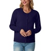 image:imageGRECERELLE Cardigan Sweaters for Women Lightweight 2026 Fall OutfitsNavy Blue