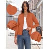 image:imageGRECERELLE Cardigan Sweaters for Women Lightweight 2026 Fall OutfitsPumpkin Orange