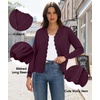 image:imageGRECERELLE Cardigan Sweaters for Women Lightweight 2026 Fall OutfitsPurple Red