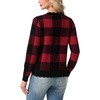 image:imageGRECERELLE Cardigan Sweaters for Women Lightweight 2026 Fall OutfitsRed Plaid