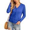image:imageGRECERELLE Cardigan Sweaters for Women Lightweight 2026 Fall OutfitsRoyal Blue