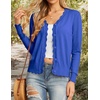 image:imageGRECERELLE Cardigan Sweaters for Women Lightweight 2026 Fall OutfitsRoyal Blue