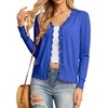 image:imageGRECERELLE Cardigan Sweaters for Women Lightweight 2026 Fall OutfitsRoyal Blue