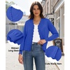 image:imageGRECERELLE Cardigan Sweaters for Women Lightweight 2026 Fall OutfitsRoyal Blue