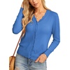 image:imageGRECERELLE Cardigan Sweaters for Women Lightweight 2026 Fall OutfitsSky Blue