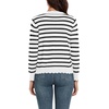 image:imageGRECERELLE Cardigan Sweaters for Women Lightweight 2026 Fall OutfitsWhite Black Striped