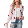 image:imageGRECERELLE Cardigan Sweaters for Women Lightweight 2026 Fall OutfitsWhite Heart
