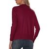 image:imageGRECERELLE Cardigan Sweaters for Women Lightweight 2026 Fall OutfitsWine Red