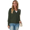 image:imageGRECERELLE Cardigan Sweaters for Women Lightweight Fall Outfits 2026Army Green