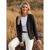 image:imageGRECERELLE Cardigan Sweaters for Women Lightweight Fall Outfits 2026Black