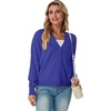image:imageGRECERELLE Cardigan Sweaters for Women Lightweight Fall Outfits 2026Bright Blue