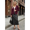 image:imageGRECERELLE Cardigan Sweaters for Women Lightweight Fall Outfits 2026Burgundy