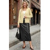 image:imageGRECERELLE Cardigan Sweaters for Women Lightweight Fall Outfits 2026Butter Yellow