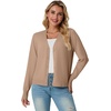 image:imageGRECERELLE Cardigan Sweaters for Women Lightweight Fall Outfits 2026Camel