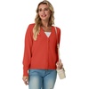 image:imageGRECERELLE Cardigan Sweaters for Women Lightweight Fall Outfits 2026Coral Red