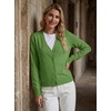 image:imageGRECERELLE Cardigan Sweaters for Women Lightweight Fall Outfits 2026Dill Green