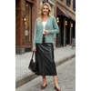 image:imageGRECERELLE Cardigan Sweaters for Women Lightweight Fall Outfits 2026Light Green
