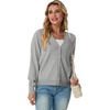 image:imageGRECERELLE Cardigan Sweaters for Women Lightweight Fall Outfits 2026Light Grey