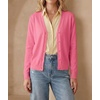 image:imageGRECERELLE Cardigan Sweaters for Women Lightweight Fall Outfits 2026Pink