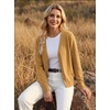 image:imageGRECERELLE Cardigan Sweaters for Women Lightweight Fall Outfits 2026Yellow